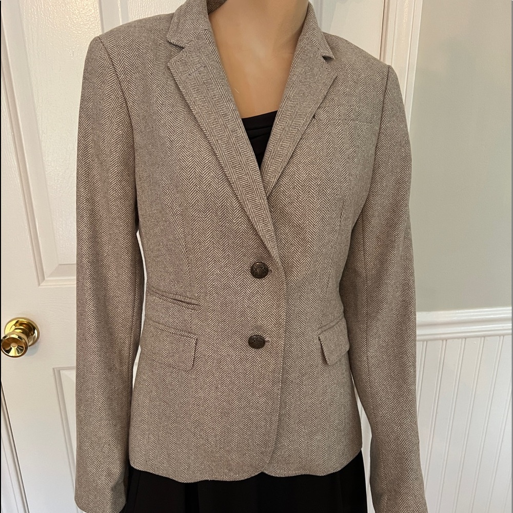 Banana Republic tweed blazer size 6